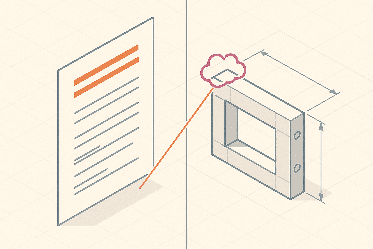 How do you catch conflicts between specs and drawings?
