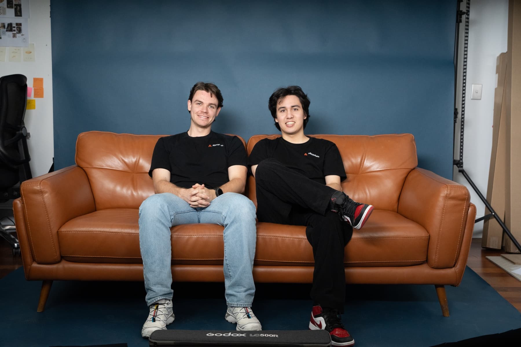 Alloovium co-founders Zander and Cielo